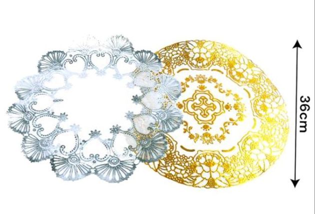 Americano Individual Plast. Redonda 36cm