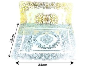 Americano Individual  Plast. Retang 34cm