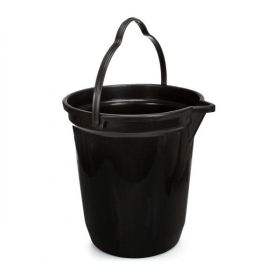 Balde 12 Ltos Preto c/bico Ref:2821