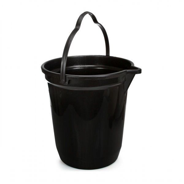Balde 12 Ltos Preto c/bico Ref:2821