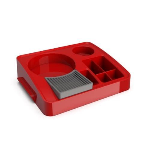 Bandeja Servire 1 Vermelha Unitermi