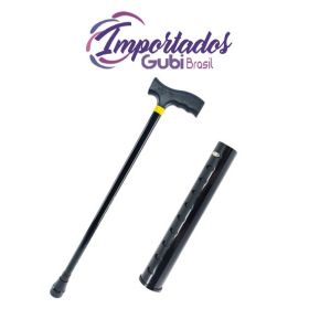 Bengala de Metal 94cm 10 Furos de Ajuste