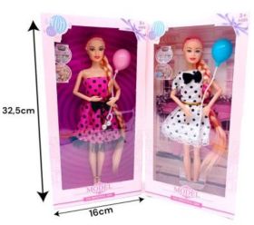 Boneca c/ Acessorios 2pc 32x16