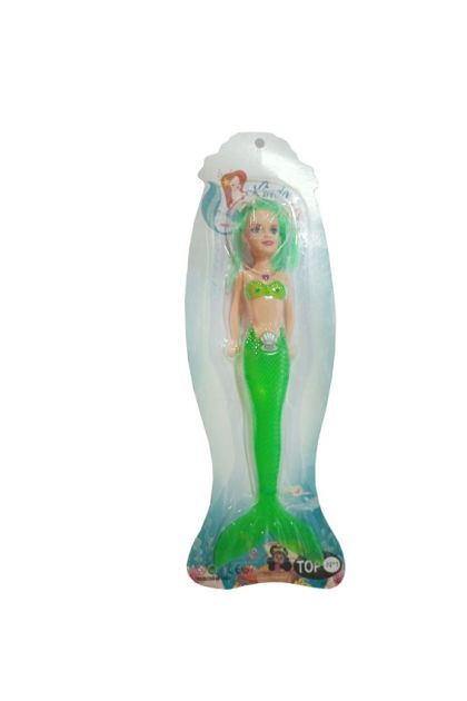 Boneca Sereia Encartelada 28cm