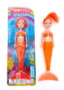 Boneca Sereia Encartelado 20cm