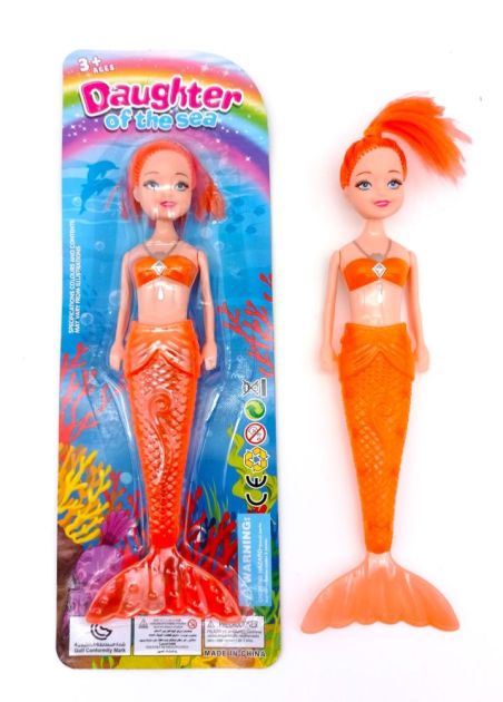 Boneca Sereia Encartelado 20cm