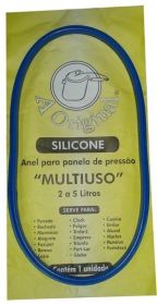 Borracha Panela Silicone 2 a 5 Ltos