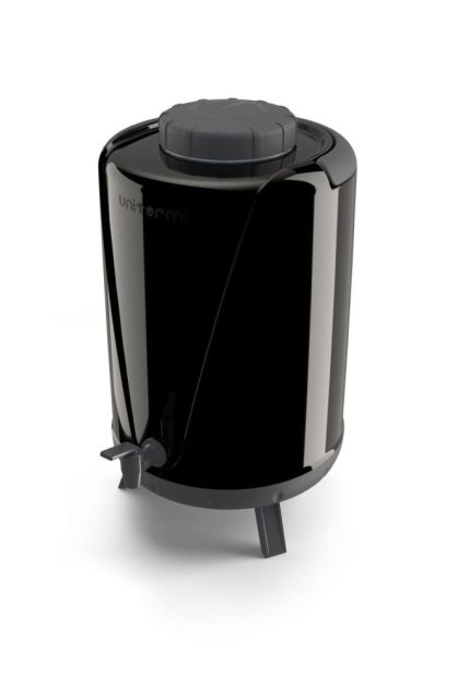 Botijao Arezzo 10 Ltos Preto Unitermi