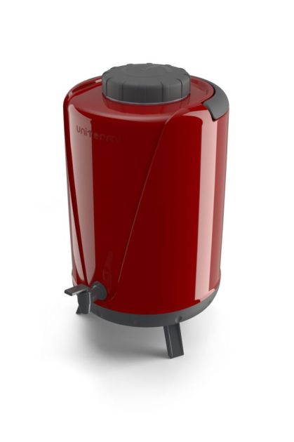 Botijao Arezzo 10 Ltos Vermelho Unitermi