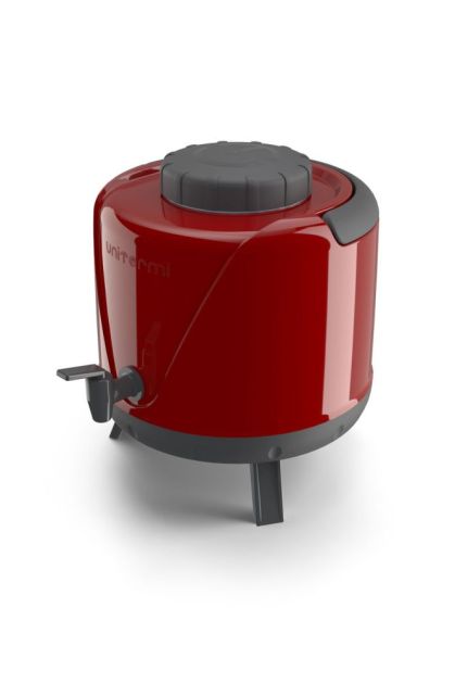 Botijao Arezzo 5 Ltos Vermelho Unitermi