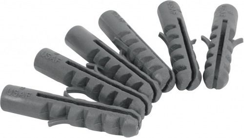 Bucha Plast. Nº 06 c/30pcs Encartelado - Vidal