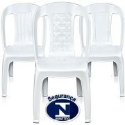 Cadeira Adulto Vm Branca Bistro 48x52x85 R:ca.vm