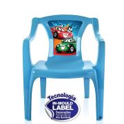 Cadeira Infantil Azul com Label Arqplast