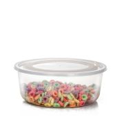 Caixa 2,8 Ltos Redonda Transp Tampa Hermetica Ref:2199