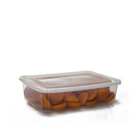 Caixa 2,8 Ltos Retangular Transp Tampa Hermetica Ref:2188