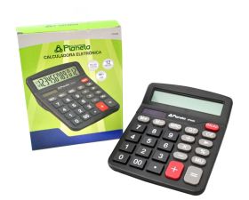 Calculadora Eletronica 12 Digitos a Pilha Kk-837b