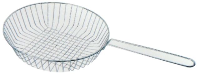 Cesto p/ Frigideira Zincado 25cm R:1-657 Madefer