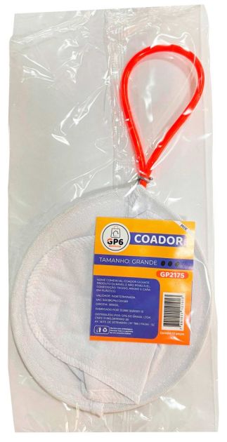 Coador Cafe Malha Fio 24 Aro 14 cm 12/1