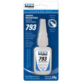 Cola Multiuso 793 Inst. 20g Cartela Tekbond