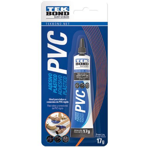 Cola p/ Cano Pvc 17g Cartela Tekbond