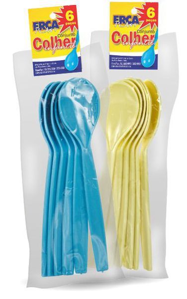 Colher Infantil com 06 Pcs R: 1213