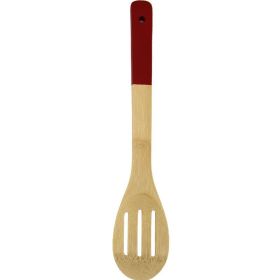 Colher Vazada Bambu 30x6cm