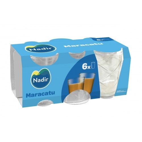 Copo p/agua Nadir Maracatu 265ml Luva 6/1 R:011381