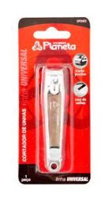 Cortador de Unhas Gde Inox 8cm Cartela R:dp0402