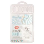 Cortina para Banheiro 1,77x1,80 Cm