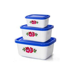 Erca Potes Prime Pmg Retangular Decorado Ref:1784