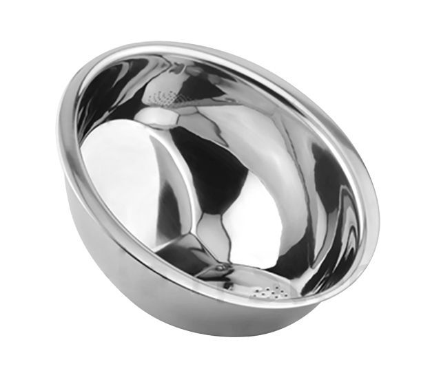 Escorredor de Arroz 26cm Brilhante Inox Dp0903