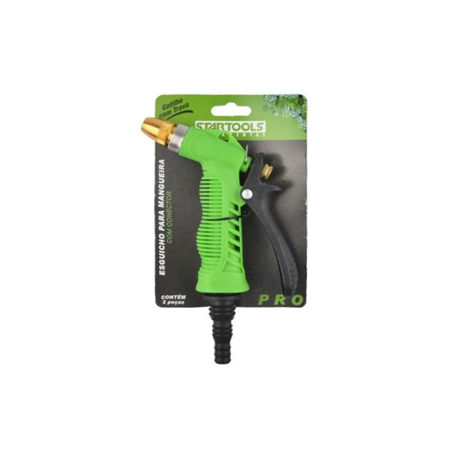 Esguicho Mangueira c/ Conector Bico Metal