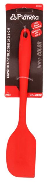 Espatula Silicone 27 cm Vermelho