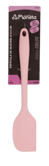 Espatula  Silicone 27cm Rosa