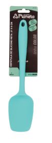 Espatula Silicone Reta 27 cm Verde Agua