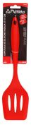 Espatula Silicone Vazada 27 cm Vermelho