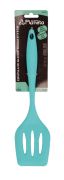 Espatula Silicone Vazada  27cm Verde Agua