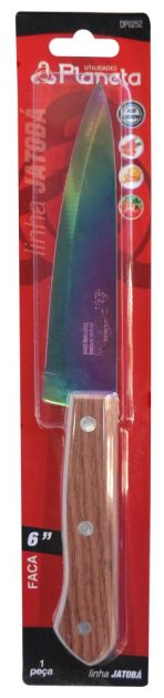 Faca Carbono Cabo Madeira 8'/20cm R:dp0253