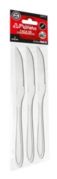 Faca de Churrasco Inox Linha Prata 3 Peca Dp0751