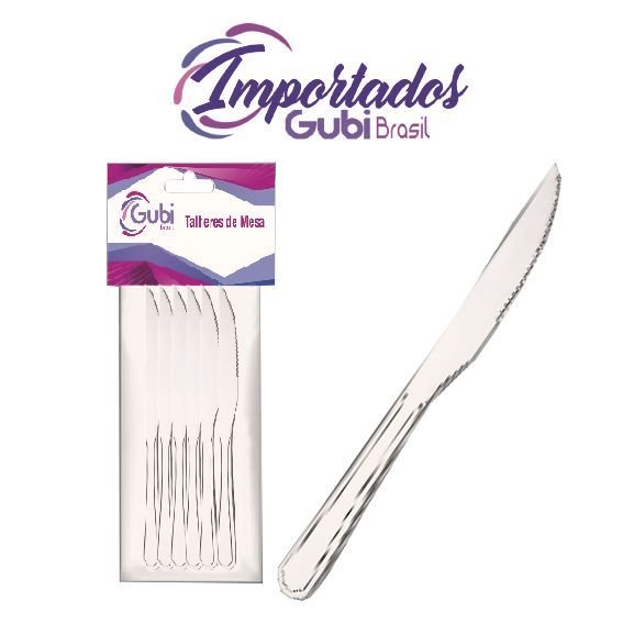Faca Inox Churrasco 23cm 12/01