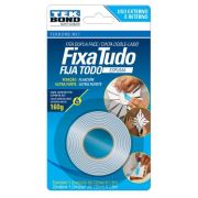 Fita Espuma Dupla Face 12mmx1,5m Branco Blister