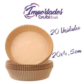 Forma Descartavel Air Fryer 20x4,5 20und.