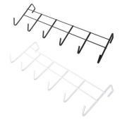 Gancho de Ferro p/ Porta 45 cm 6 Pontas