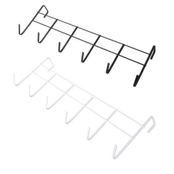 Gancho de Ferro p/ Porta 45 cm 6 Pontas