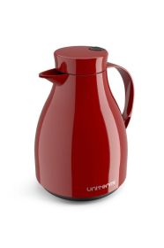 Garrafa Termica Paris 1,0 Lto Vermelha Unitermi