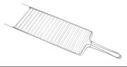 Grelha p/peixe Light  20x68 cm Ref:1-202
