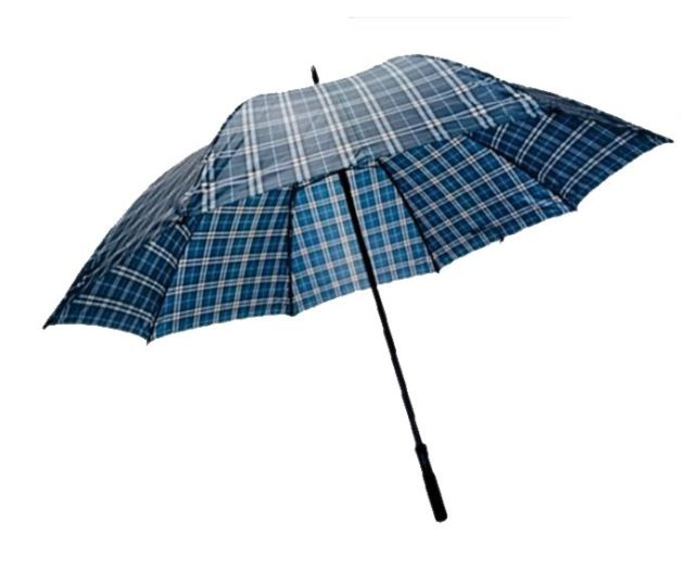 Guarda Chuva Reto Xadrez Ka003 94cm ( Vareta Dupla )
