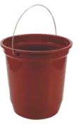 Inpla Balde 13 Lto Plastico Ref:6615