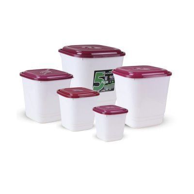 Inpla Conj. Mantimento 5pcs Branco R:6651