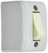 Interruptor Simples de Sobrepor  Encartelado - Vidal